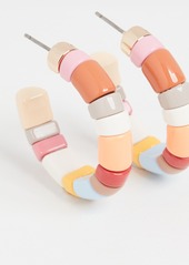 Roxanne Assoulin Rainbow Gelato Hoop Earrings