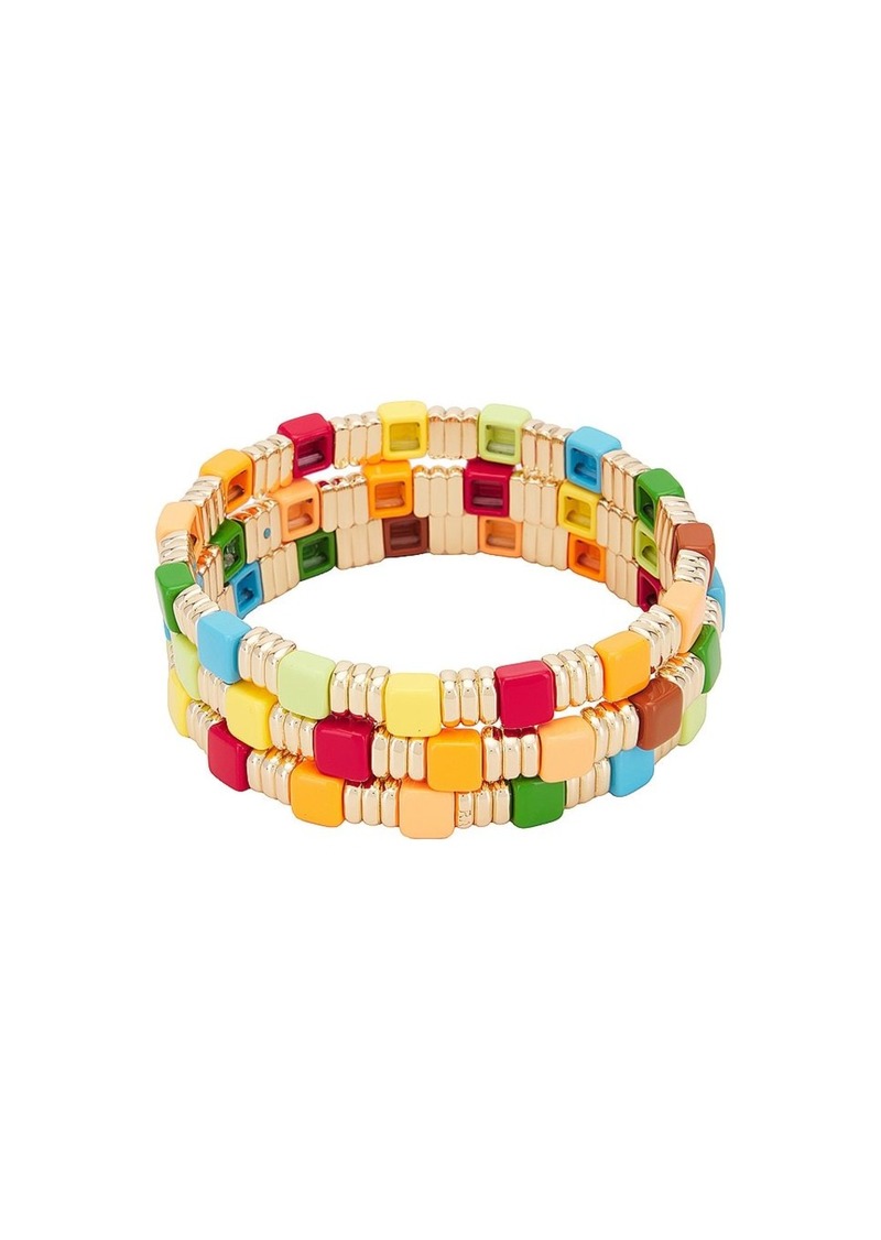 Roxanne Assoulin Sangria Bracelets Set Of 3