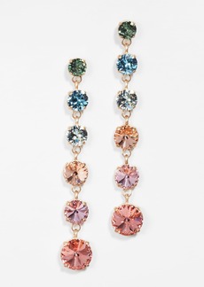 Roxanne Assoulin Technicolor Mini Crystal Drop Earrings