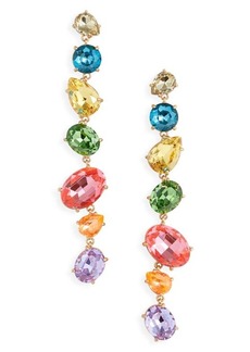 ROXANNE ASSOULIN The Mad Merry Marvelous Crystal Drop Earrings