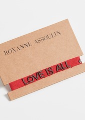 Roxanne Assoulin Tie One On Love Is All Red