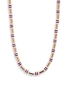 ROXANNE ASSOULIN Well Tailored In Pink Beaded Necklace