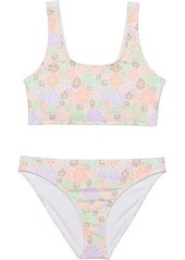 Roxy All About Sol Cropped Swimsuit Set (Big Kids)