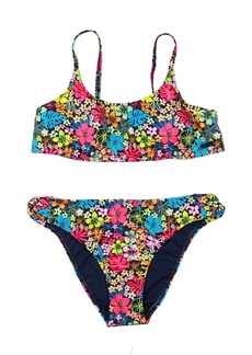 Roxy Daisy Mood Girls Pool Bikini Swimsuit