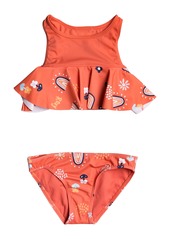 Girl's Roxy Kids' Rainbow Two-Piece Swimsuit
