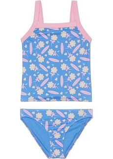 Roxy Lorem Tankini Swimsuit Set (Toddler/Little Kids/Big Kids)