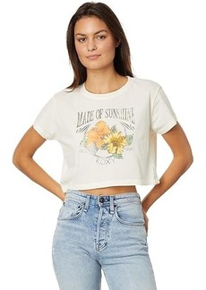 Roxy Made Of Sunshine Cropped T-Shirt