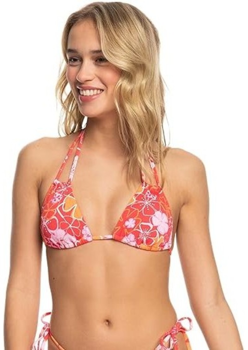 Roxy Meadow Flowers Tiki Tri Bikini Top