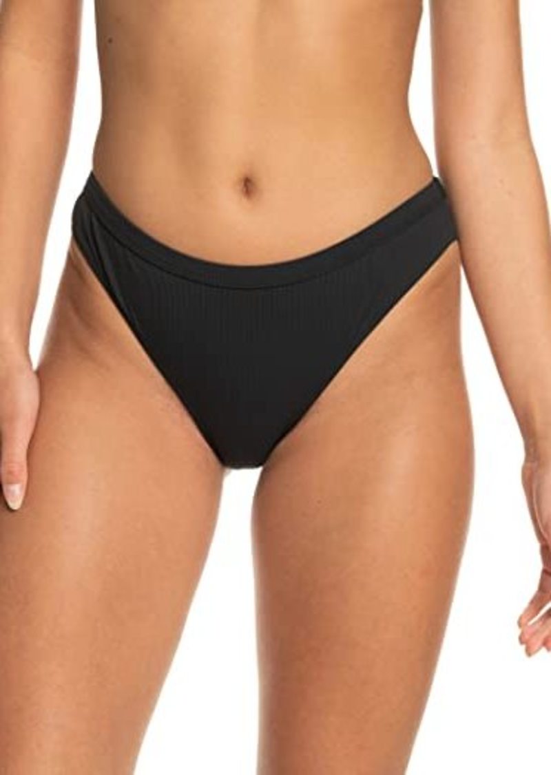 Roxy Pro The Snap Turn Cheeky Bikini Bottoms