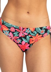 Roxy Beach Classics Hipster Side Tie Bikini Bottoms