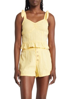 Roxy Beyond Me Cotton Crop Tank in Sundress at Nordstrom Rack