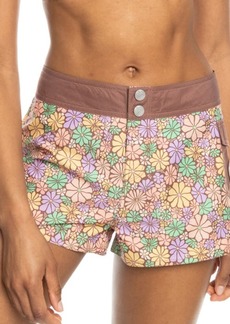 Roxy Floral Cover-Up Shorts