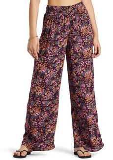 Roxy Forever & a Day Floral Wide Leg Pants