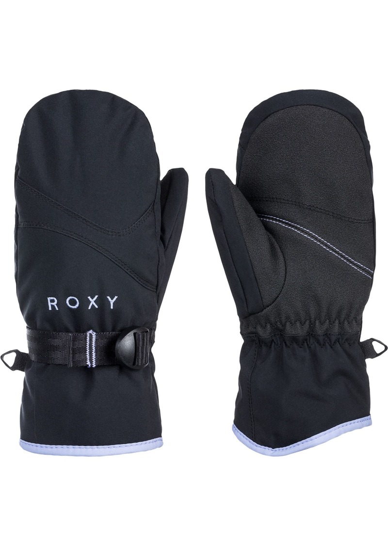 Roxy Girls' Jetty Girl Solid Mitt, Small, Black