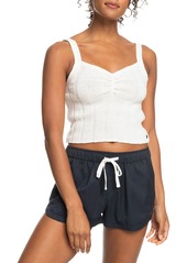Roxy Island Beauty Rib Sweater Camisole in Tigerlily at Nordstrom Rack