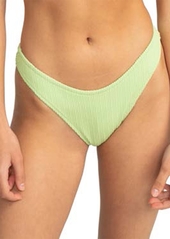 Roxy Juniors' Aruba High-Leg Cheeky Bikini Bottom - Margarita