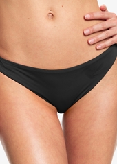 Roxy Juniors' Beach Classics Cheeky Bikini Bottom - Anthracite Black