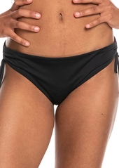 Roxy Juniors' Classics Hipster Tie Bikini Bottoms - Anthracite Black