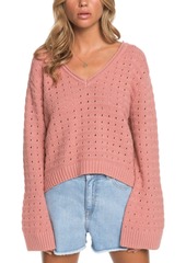 Roxy Juniors' Do You Good Flare-Sleeve Sweater