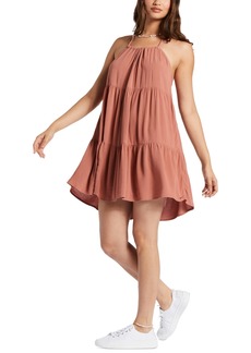Roxy Juniors' Evening Breeze Adjustable-Strap Dress - Cedar Wood