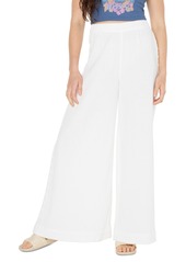 Roxy Juniors' Golden Tropic Wide-Leg Pants - Snow White