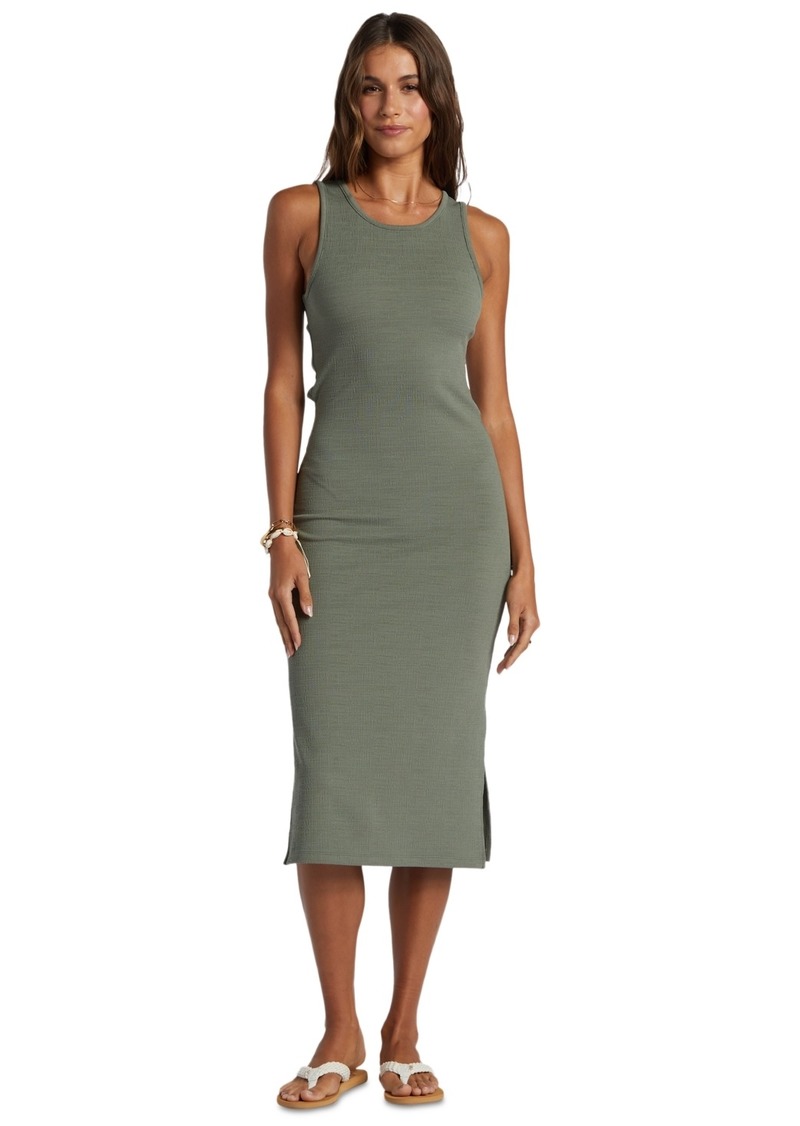 Roxy Juniors' Good Keepsake Cross-Back Midi Dress - Agave Green