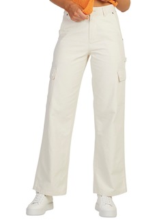 Roxy Juniors' Lefty Mid Rise Cargo Pants - Natural