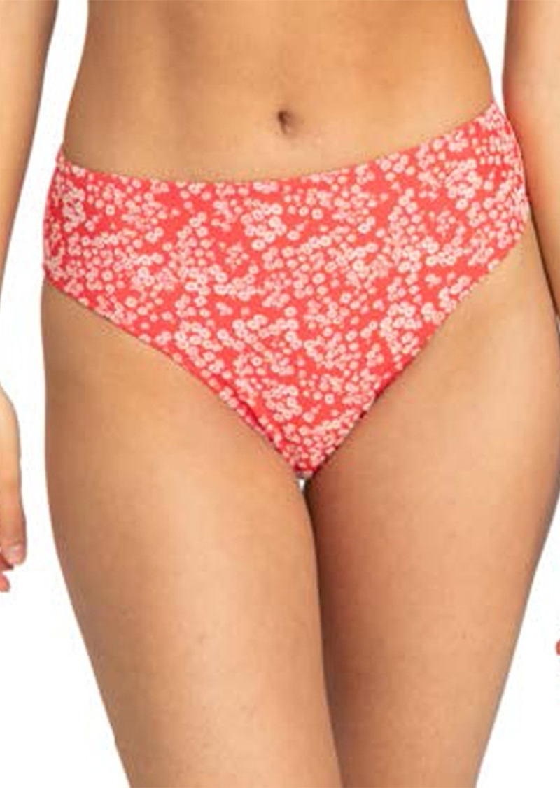 Roxy Juniors' Margarita Floral-Print Hipster Bikini Bottom - Hibiscus Margarita