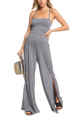 Roxy Juniors' One Last Time Strappy-Back Jumpsuit
