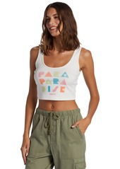 Roxy Juniors' Para Paradise Dive In Tank Top - Bright White