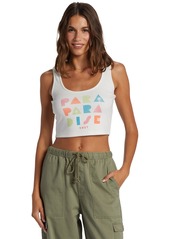 Roxy Juniors' Para Paradise Dive In Tank Top - Bright White