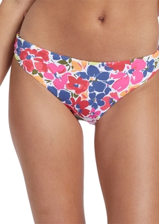 Roxy Juniors' Printed Beach Classics Hipster Bikini Bottoms - Bloomin Babe