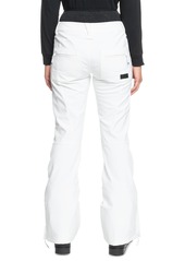 Roxy Juniors' Rising High Snow Pants - Bright White