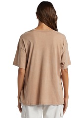 Roxy Juniors' Saguaro Crewneck Short-Sleeve Graphic T-Shirt - Cinnamon Swirl