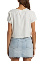 Roxy Juniors' Saguaro Graphic Cropped T-Shirt - Egret