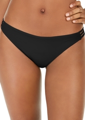 Roxy Juniors' Solid Beach Classics Strappy Bikini Bottoms Women's Swimsuit