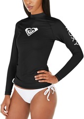 Roxy Juniors' Whole-Hearted Long-Sleeve Rash Guard Women's Swimsuit