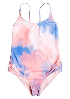 Roxy Kids' One-Piece Swimsuit in Pink at Nordstrom