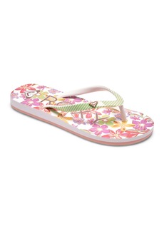 Roxy Little Girls Pebbles Vii Flip-Flop Sandals
