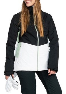 Roxy Peakside Waterproof Hooded Snow Jacket