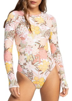 Roxy Playa Paradise Long Sleeve One-Piece Swimsuit