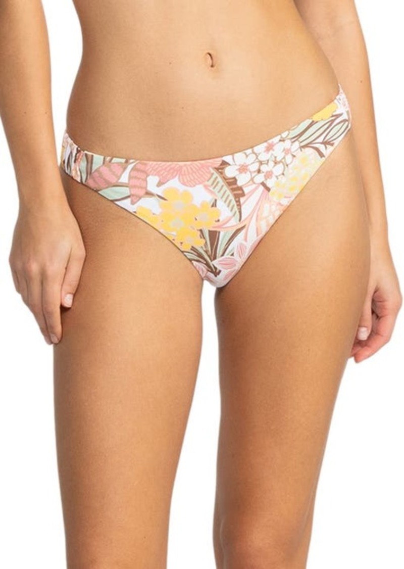 Roxy Playa Paradise Tanga Bikini Bottoms