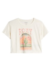 Roxy Saguaro Cotton Crop Graphic T-Shirt