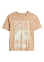 Roxy Saguaro Oversize Cotton Graphic T-Shirt