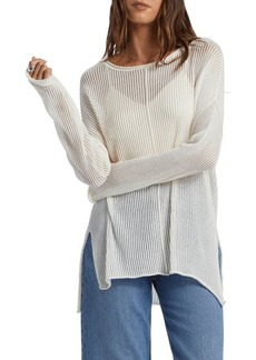 Roxy Santa Monica Sheer Cover-Up Sweater