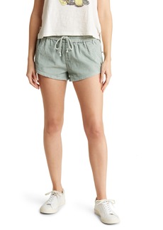 Roxy Scenic Route Cotton Corduroy Shorts in Blue Surf at Nordstrom Rack