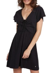 Roxy Simple Thoughts Dress in Anthracite at Nordstrom