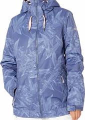 roxy valley hoodie snowboard jacket