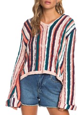 Roxy Sun Express Stripe Cotton Sweater