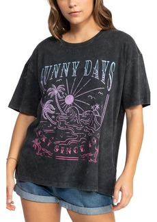 Roxy Sunny Days Oversize Graphic T-Shirt